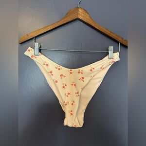 AERIE Ditsy Floral Cottagecore Bikini Bottom NWT Size Medium